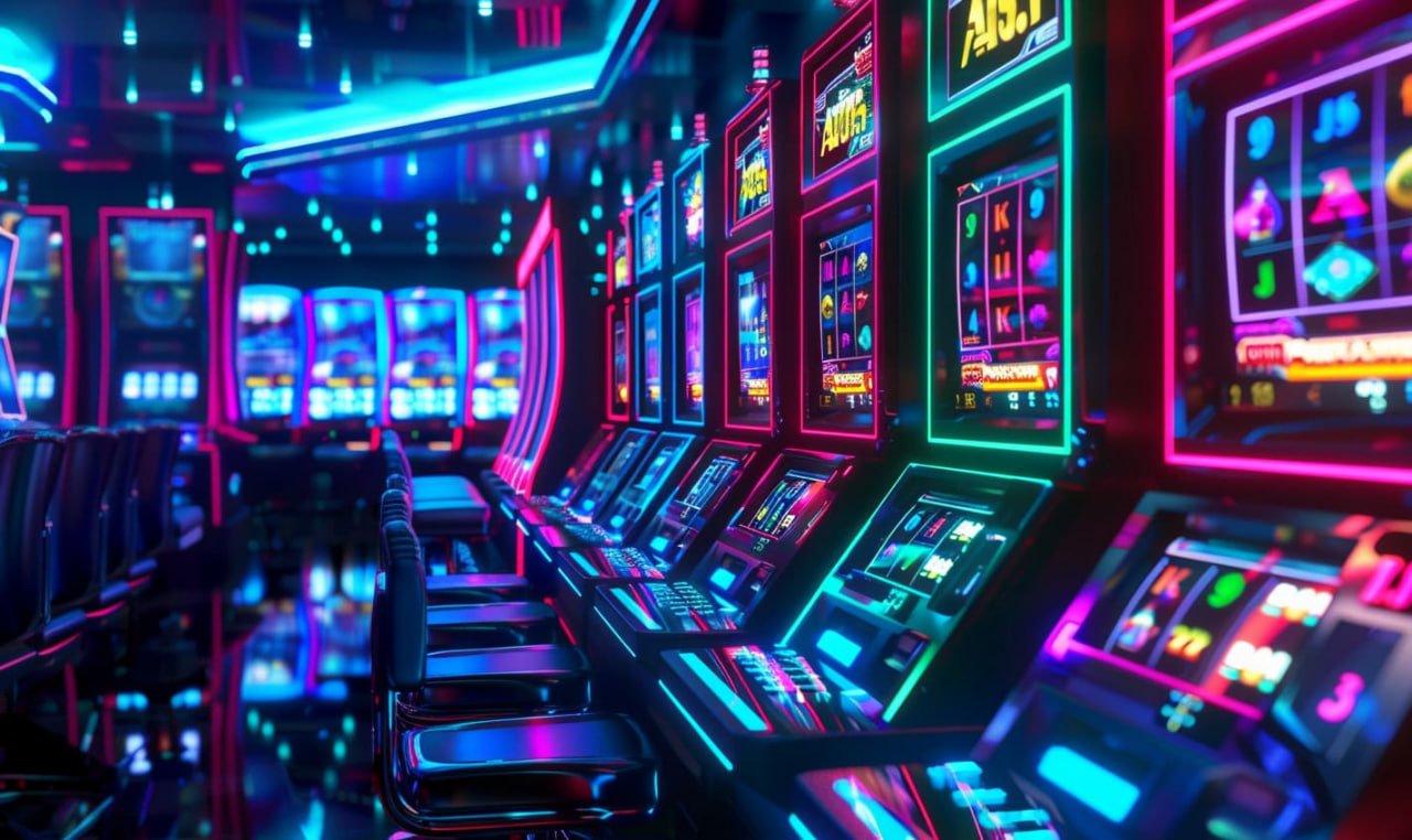 Antarmuka aplikasi mobile indonesia 4d menampilkan meja dealer langsung dan permainan slot